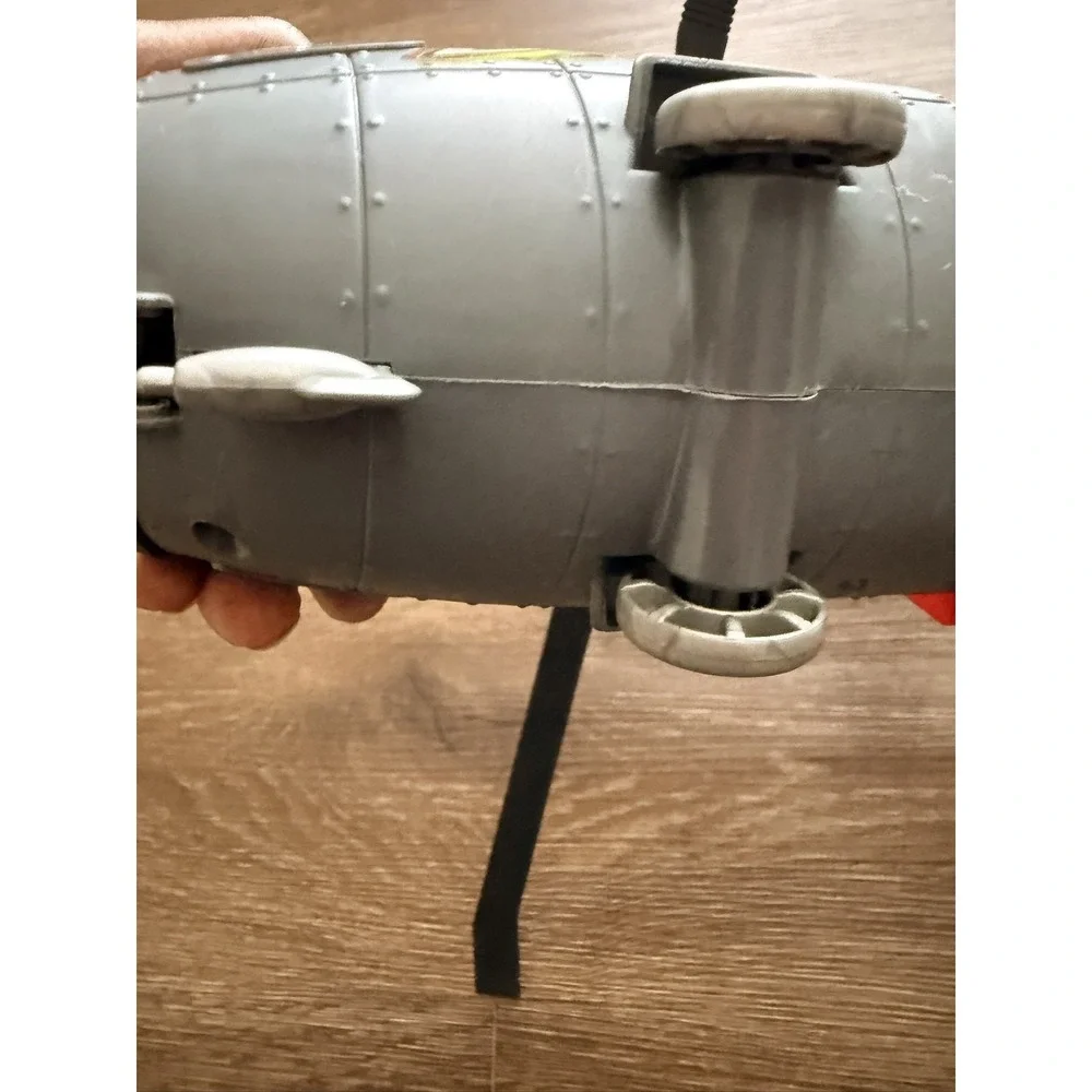 Lanard The Curse The Corps Military Adventure Toy Helicopter Skull MG Vehicle